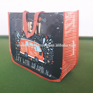 Bolsa de Compras Tejida de PP con Asas de Cinta de PP, Tamaño y Color Personalizados, Construcción Tubular - Uso Cómodo y Bonito Diseño - Product Image 4