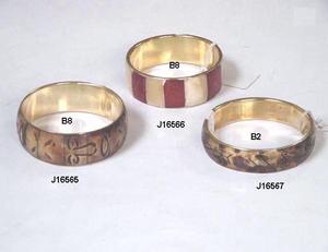 High Quality Wood <strong>Bone</strong> Combination and Other Style in Curving Bracelet on Brass Base <strong>Indian</strong> Bracelets Bangles Gifted for Girls - Product Image 2