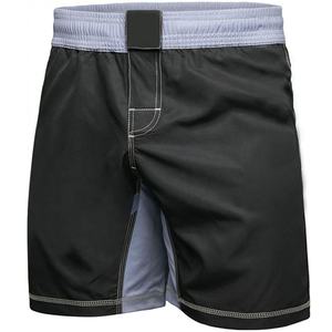 Short de MMA personnalisable pour homme Équipement d'entraînement de gymnastique pour la boxe Muay Thai Personnalisé Polyester Vêtements d'arts martiaux Service OEM pour adulte - Product Image 1