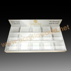 Soportes de exhibición de productos de botellas cosméticas de exhibición acrílica personalizada/Exhibición para mostrador de exhibición de cosméticos - Product Image 4