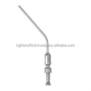 Frazier (Fergusson succión cánula de alta calidad de acero inoxidable instrumento quirúrgico - Product Image 1