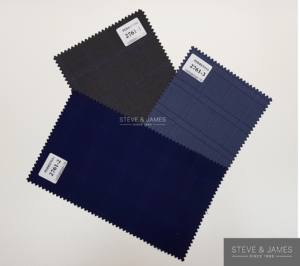 2021 Finest OEM 100% Costumes de mariage formels classiques en laine pour hommes de Steve & James - Product Image 6