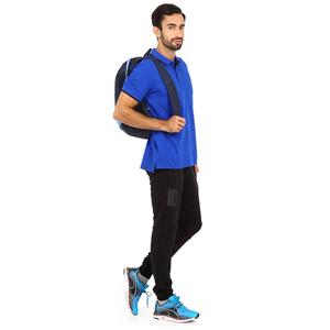 Camiseta personalizada de manga corta para hombre, Polo Piqué azul - Product Image 5