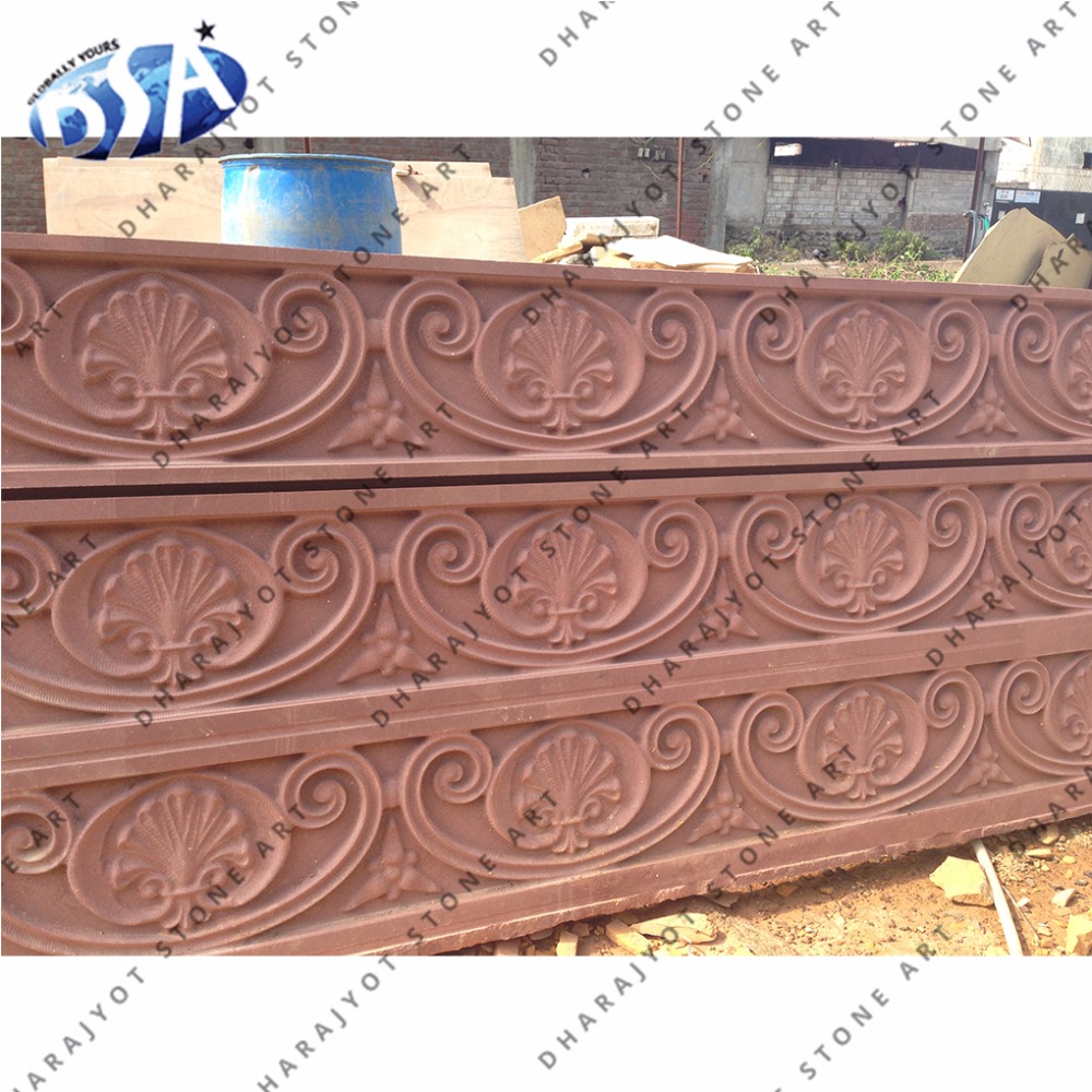 Гравировка Красного камня для виллы