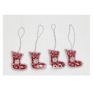 Santa Small Stocking For Christmas Hanging - Product Image 1