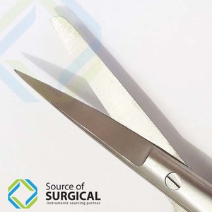 Tijeras de vendaje de operación Sh-Bl Str 18 cm Instrumentos quirúrgicos de alta calidad Tijeras de vendaje de acero inoxidable Sharp - Blunt - Product Image 4