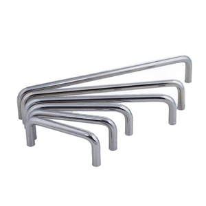 Armoires de cuisine meubles armoire poignée Hadrware armoire tiroir tirer poignée métal brossé SS HP-742-120 acier inoxydable - Product Image 1