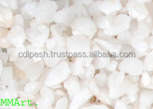 Pierre naturelle de haute qualité approvisionnement en vrac agrégat cristallin léger galets en gros copeaux de Quartz Rose - Product Image 3