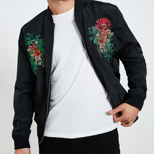 Vestes d'hiver et d'automne pour hommes, style bomber, 100% nylon, style streetwear - Product Image 6