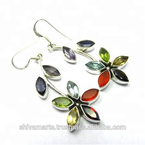 Pendientes colgantes de amatista de Plata de Ley 925 para mujer, chapado en oro rosa, estilo religioso, compromiso, regalo de fiesta de boda - Product Image 2