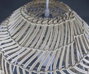 Modern Asian Design Rattan and Bamboo Lampshade Transparent Shape-Exquisite <b>Cover</b> for Home Decor - Product Image 5