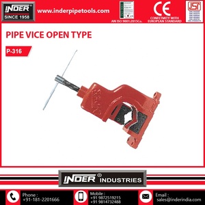 Étau de tuyau de type ouvert à corps solide en fonte de qualité industrielle de l'exportateur indien de confiance avec support OEM & ODM personnalisé - Product Image 5
