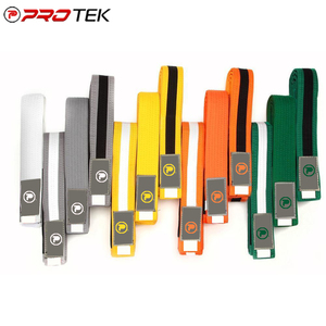 100% ceintures de jiu jitsu brésilien personnalisées équipement d'arts martiaux de qualité supérieure - Product Image 5