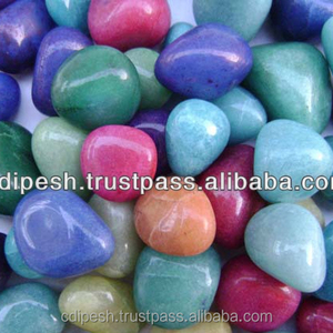 Giảm đá tự nhiên mã não và Onyx sỏi đánh bóng vòng kết hợp màu sắc đá - Product Image 3