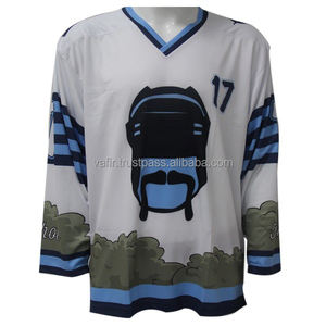 2024 OEM poliéster deporte Hockey sobre hielo uniforme Jersey barato al por mayor Hockey sobre hielo Jersey - Product Image 1