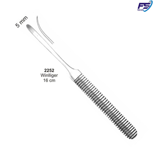 Winlliger-cinceles de hueso de acero inoxidable, punta afilada de 3,5mm, 16cm - Product Image 5