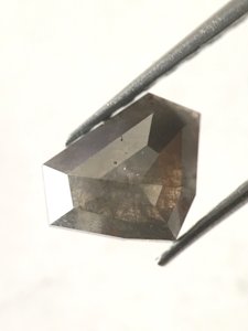 ที่ดีที่สุดคุณภาพ100% ธรรมชาติสีเทาสีโบราณลูกแพร์รูปร่างหลวมเพชร,เกลือธรรมชาติและพริกไทยเพชร - Product Image 3