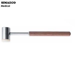 Mazo con mango Tufnol ultrafino de 17cm de longitud con cabeza de 20mm, 145g, 5oz de peso, instrumento quirúrgico Manual - Product Image 1