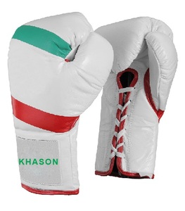 GUANTES DE BOXEO PROFESIONALES PARA ENTRENAMIENTO Y LUCHAS LOGO PERSONALIZADO 8OZ 12OZ 14OZ CUERO DE VACUNO PATRÓN IMPRESO PARA DEPORTES - Product Image 5