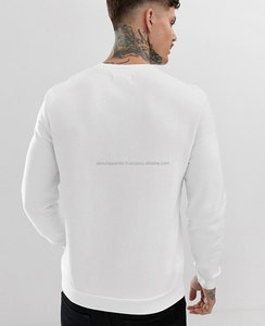 Sudadera con Capucha Negra Lisa con Logotipo Personalizado al por Mayor 2026, Nueva Sudadera con Cuello Redondo en Color Blanco con Bloques de Color - Product Image 2