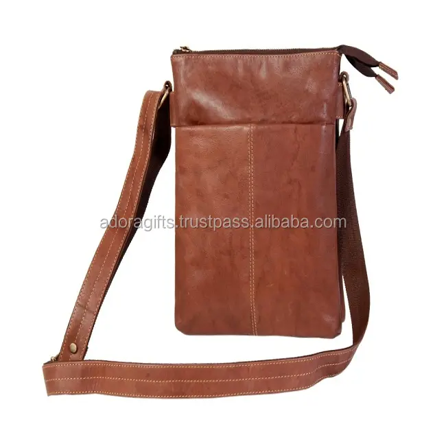 Meist verkaufte Produkte Trendy Promotional Real Leather Ladies Sling Bags