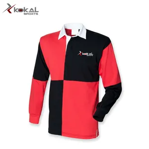 Camisetas de rugby de manga larga hechas a medida EE.UU. - Product Image 1