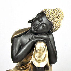 Gran estatua de Buda meditando, escultura espiritual de resina polivinílica al por mayor para el hogar, el jardín o la decoración del espacio de meditación - Product Image 6