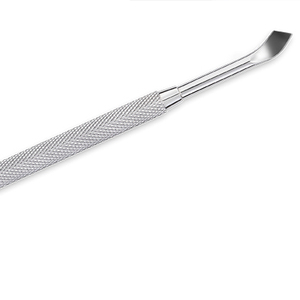 Nghia ชุดดูแลเล็บ P-08ระดับมืออาชีพ, ที่ดันหนังกำพร้าสแตนเลสสตีลสีเทาทนทาน - Product Image 1