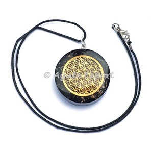 Compra en línea de colgantes y dijes de corazón de orgón de piedra de sangre de moda - Product Image 5