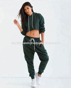 เสื้อครอปสำหรับผู้หญิงเสื้อครอปสแปนเด็กซ์สีพื้น - Product Image 5