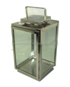 <b>Lanterns</b> With Colored Glass <b>Lantern</b> for Home Decor Metal Antique Finished Hanging <b>Moroccan</b> Candle <b>Lantern</b> for Wedding Decorative - Product Image 4