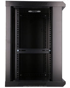 Gabinete de Red EXTRALINK 12U 600X450 para Montaje en Pared, Color Negro, en Stock, Vidrio y Metal - Product Image 5