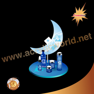 โปร่งใสข้นอะคริลิแสดงผลเครื่องสำอางเคาน์เตอร์แสดงเครื่องสำอาง - Product Image 5