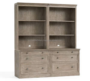 ชนบทสไตล์วินเทจเฟอร์นิเจอร์ห้องรับประทานอาหารสี่ชั้นวางหกลิ้นชักตู้ครัวไม้ - Product Image 1