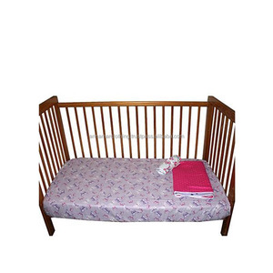100% Cotton Baby Fitted Crib Sheet for Sale - Product Image 1