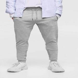 กางเกงวิ่งผ้าคอตตอนของผู้ชาย,กางเกงวอร์มปักลายตัวอักษรแนวสปอร์ต - Product Image 2