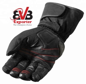 Gants en cuir de course de moto personnalisés de haute qualité, gants en peau de mouton, gants en cuir de vache - Product Image 5