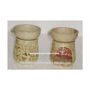 Handcrafted Soapstone Aroma Oil Burners - Product Image 1