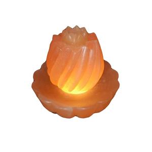 เกลือธรรมชาติดอกไม้รูปร่างโคมไฟสีส้มอินเดียทำให้ - Product Image 2