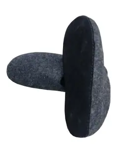 New Zealand Felt easy slippers/shoes and leather sole handmade in nepal Wholesale Handcrafted Eco-friendly wool Felt