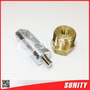 Barra de Ánodo de Zinc para Motor Diésel Marino de Calidad Premium, 20mm*50mm*M8+3/4", Alta Eficiencia, Certificación ISO9001, con Latón ISUZU - Product Image 3