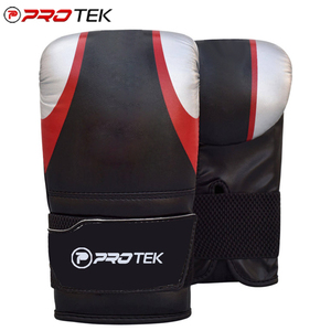 Gants et protège-poignets de boxe de haute qualité en cuir PU/cuir véritable, taille/design personnalisables, protection confortable - Product Image 1