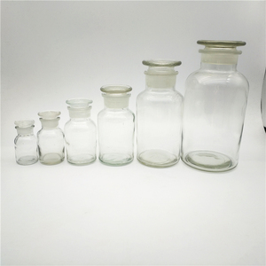 30ml 60ml 125ml 250ml 500ml 1000ml Clear <strong>Amber</strong> <strong>Wholesale</strong> Apothecary Glass <strong>Jar</strong> - Product Image 4