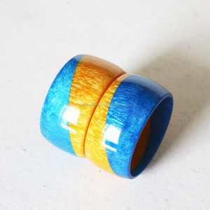 โค้งหลายชั้นเรซินอะคริลิคเรซิ่นขนาดใหญ่ X กำไลจากอินเดียที่มีคุณภาพที่ดีที่สุดและราคา - Product Image 5