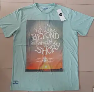 Bangladesh Lô Hàng/Lô Hàng Hủy Bỏ/Thặng Dư 100% Xuất Khẩu Chất Lượng In T-Shirt Cho Nam Giới Thiết Kế Cho Năm 2019