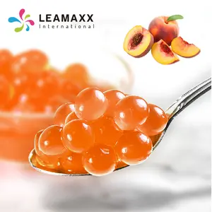 Taiwan MIT Peach Popping Bursting Boba Juice <b>Ball</b> Milk Tea in Bottle Wholesale Supplier - Product Image 2