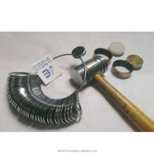 ชุดเครื่องมือวัดขนาดแหวนแบบมือหมุน พร้อมค้อนเปลี่ยนหัวได้ รุ่น Comfortable Jewelry ปี 2026 สำหรับงาน DIY - Product Image 4