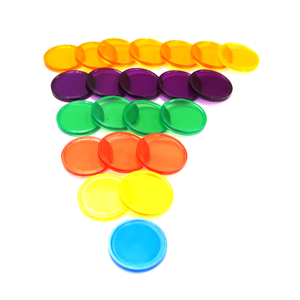 New Learning Resources <b>Plastic</b> Counting Manipulatives Bingo Chips Tiles Board Game <b>Token</b> for Kids - Product Image 3