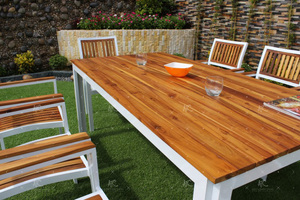 2018ไม้และอลูมิเนียมชุดรับประทานอาหารสำหรับเฟอร์นิเจอร์กลางแจ้ง - Product Image 5