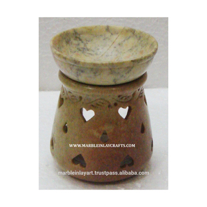 Natural Soapstone Aroma Oil Burner - Product Image 1